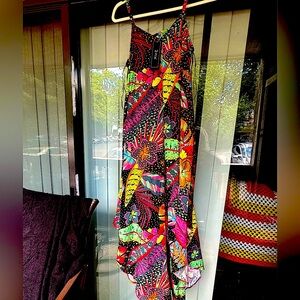 Colorful Floral Women's Jumpsuit
